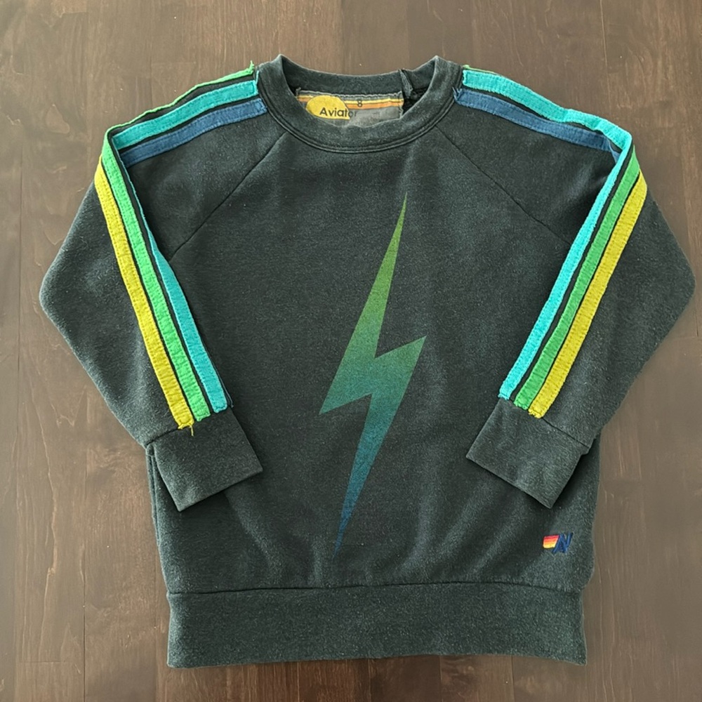 AVIATOR NATION - Kids Bolt Crew Sweatshirt